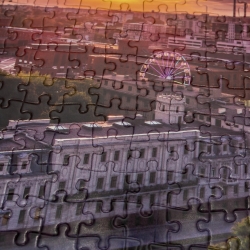 Puzzle 500/1000 elementów seria Łódź